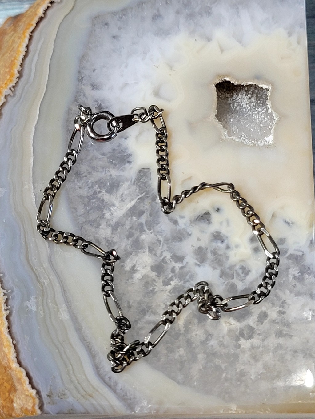 Silver Link Chain Bracelet Silver